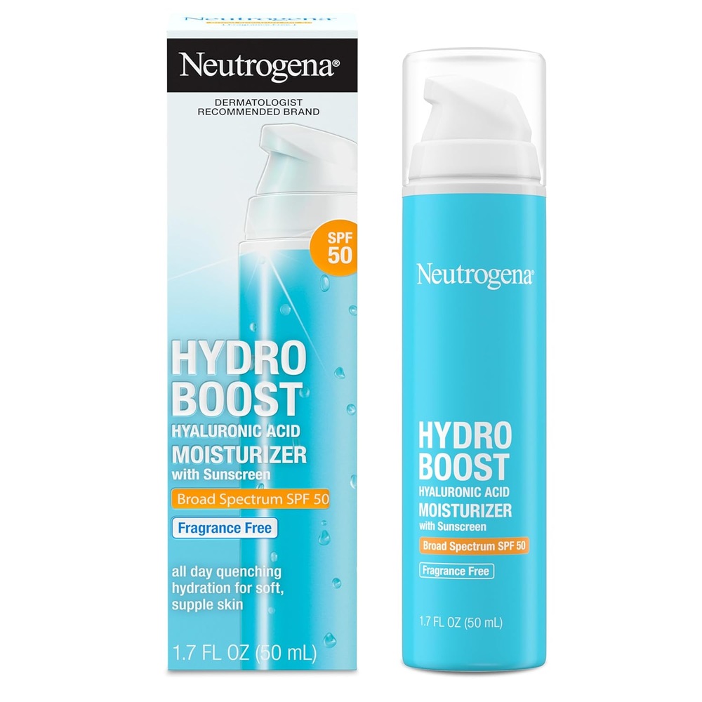 뉴트로지나 수분크림 자외선 차단기능 SPF50 건성피부 50ml - 상품 이미지