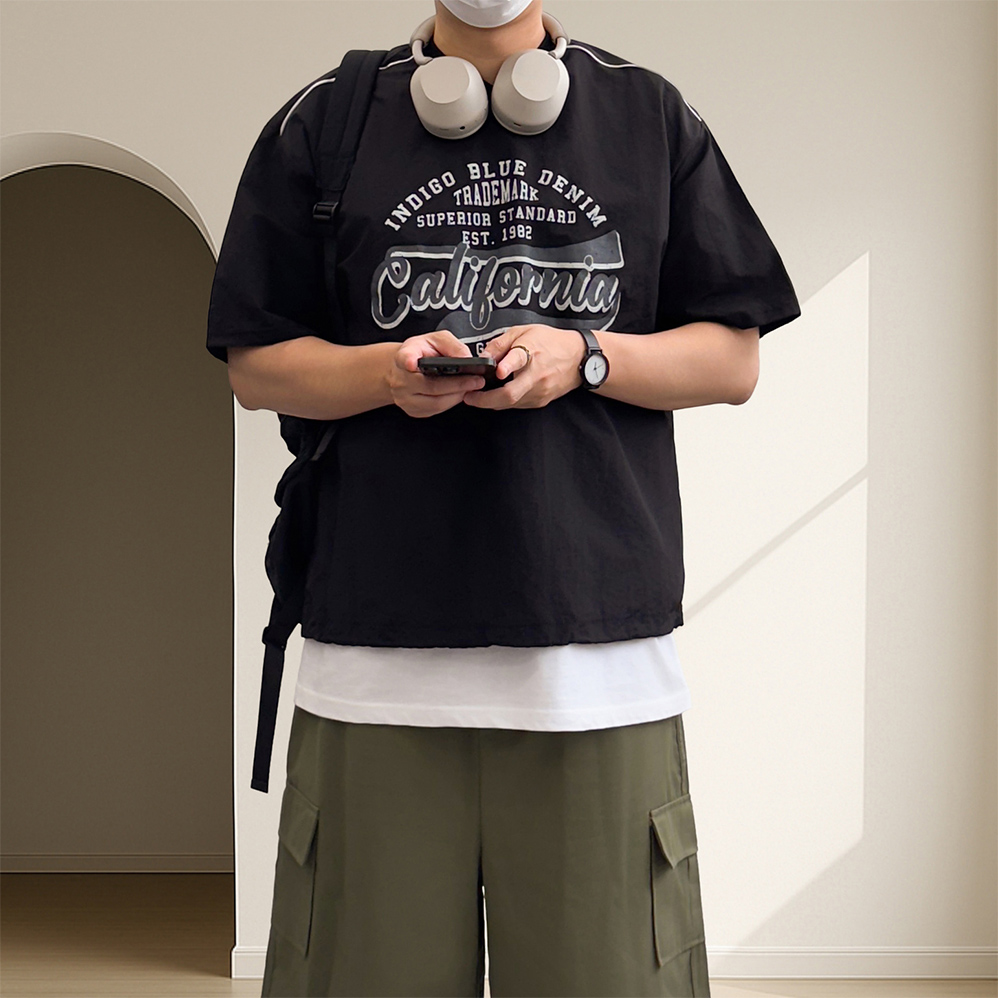 1+1 럭비져지 나일론반팔티 럭비티 - 상품 이미지