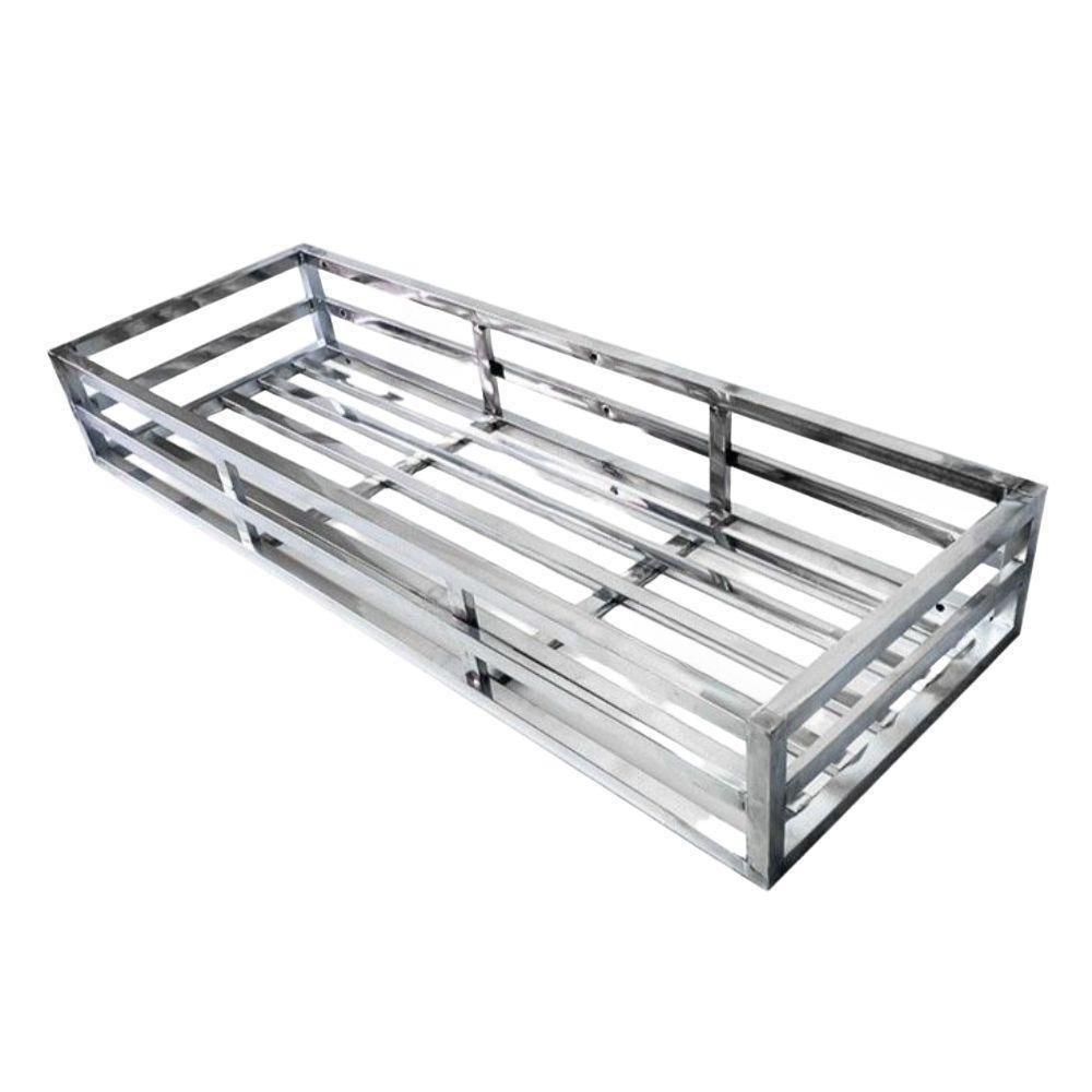 스텐 베란다 화분 다육이 진열 창틀 걸이대 난간 선반 화분대 100x36x15cm 각진 304스텐 - 상세 이미지 2