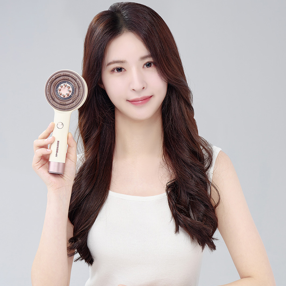 [리뷰포인트 1만점] 바디프랜드 미니 두피올케어 마사지기 RED LED & 적외선 듀얼파장 - 상세 이미지 4