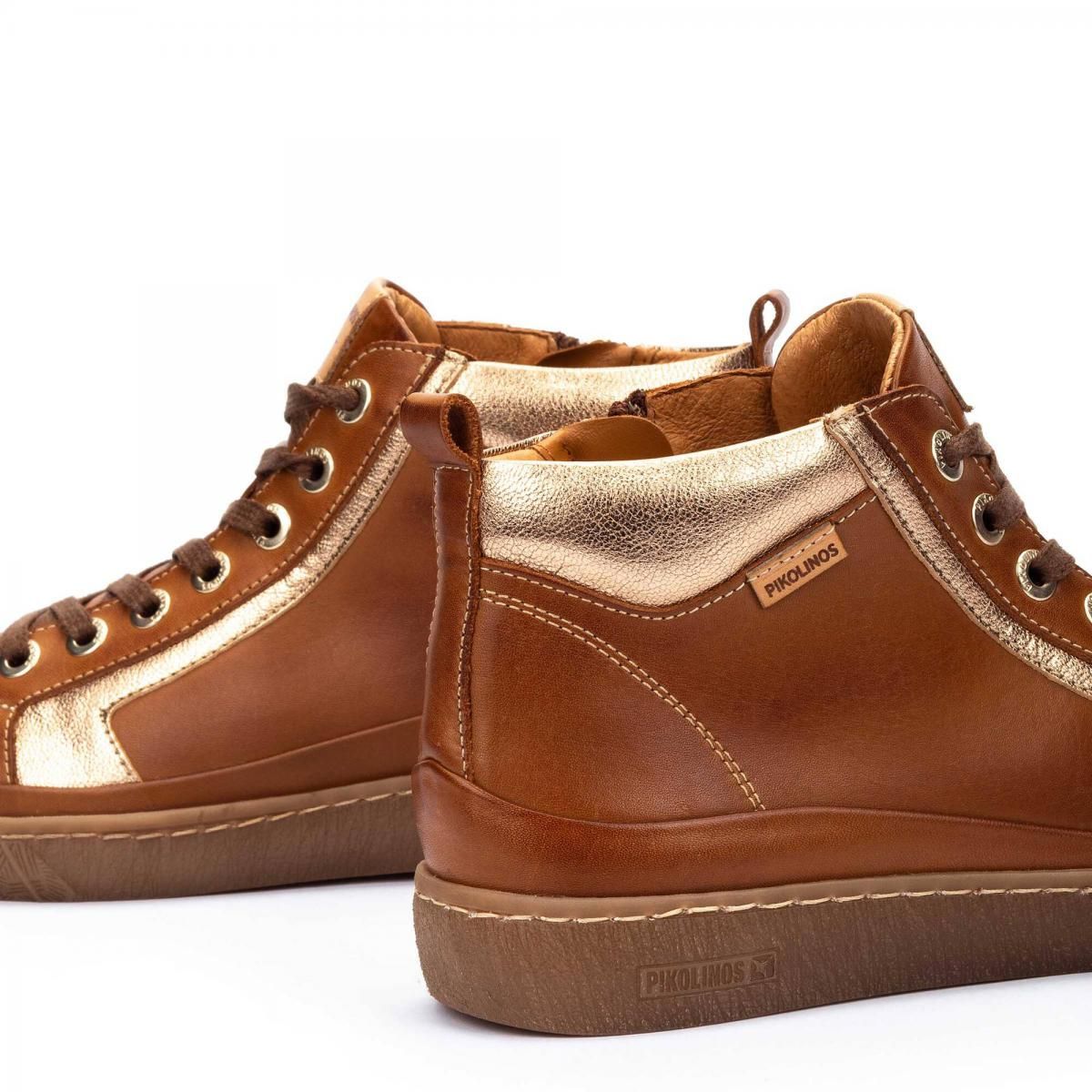 피콜리노스 컴포트 하이탑 스니커즈 LANZAROTE W7B-8692C1 BRANDY - 상세 이미지 3
