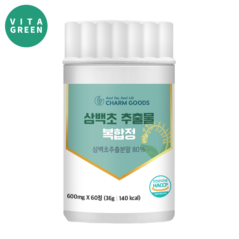 국산 삼백초 추출물 복합정 식약처 HACCP 60정 x 1개 - 메인 이미지