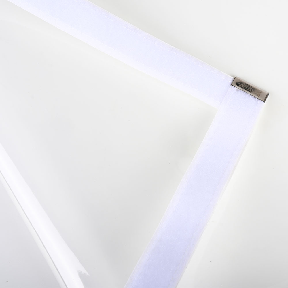 촘촘애 방풍비닐 두꺼운 맞춤 제작 창문 우레탄 베란다 커튼 PVC 화이트40CMx10CM