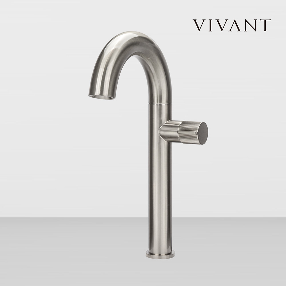 비반트 VIVANT 탑볼세면대수전 RB340L MS메트실버 그레이 골드 블랙 고급욕실수도 - 메인 이미지