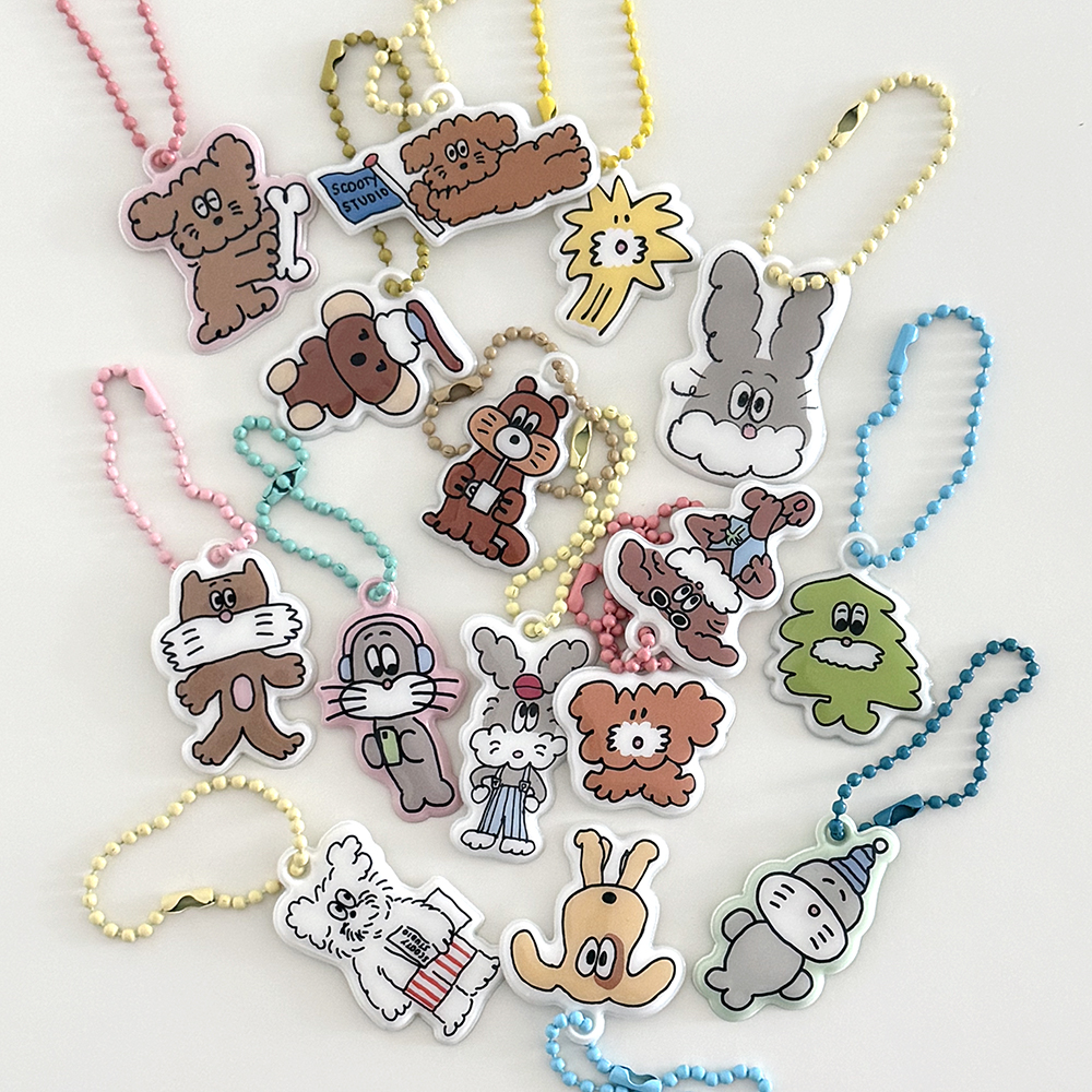 말랑 키링 / 에어팟 PVC KEYRING - 메인 이미지