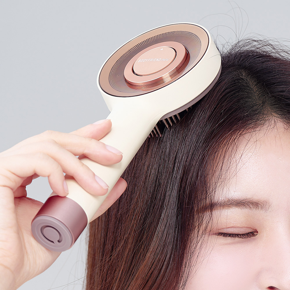 [리뷰포인트 1만점] 바디프랜드 미니 두피올케어 마사지기 RED LED & 적외선 듀얼파장 - 상세 이미지 5