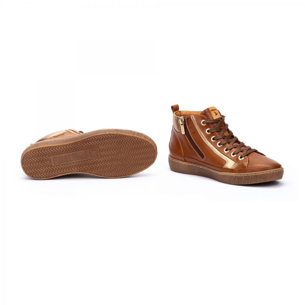 피콜리노스 컴포트 하이탑 스니커즈 LANZAROTE W7B-8692C1 BRANDY - 상세 이미지 5