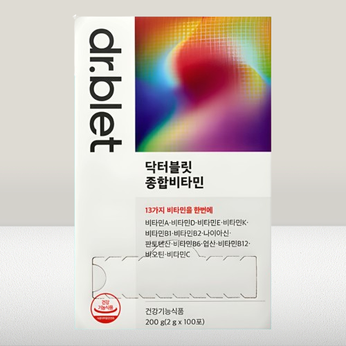 닥터블릿 종합비타민 멀티 비타민 분말 100포X2개 - 상세 이미지 4