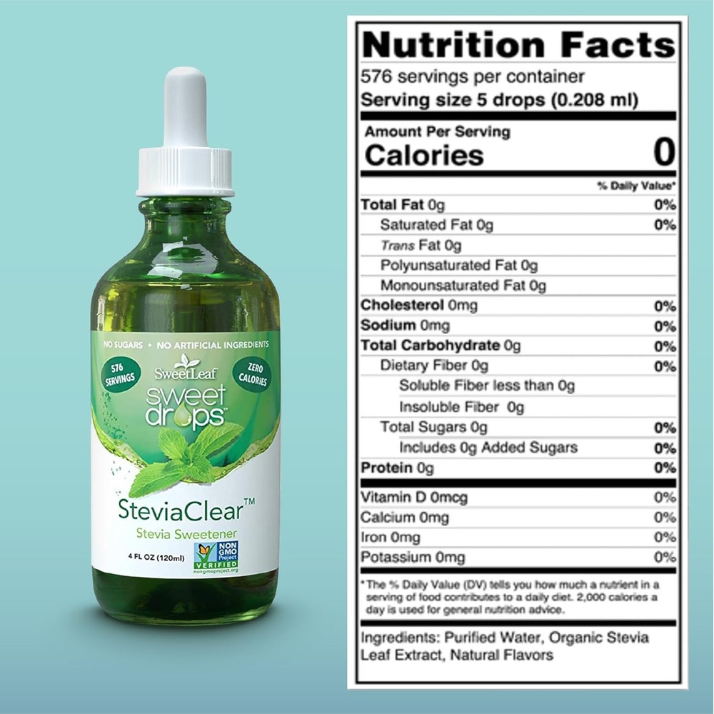 SweetLeaf 스윗리프 스테비아 액상 120ml 1팩 - 상세 이미지 2