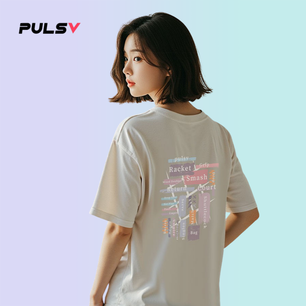 펄스비 배드민턴의류 옷 상의 반팔티 남녀공용 배드민턴스킬 유니폼 - 메인 이미지