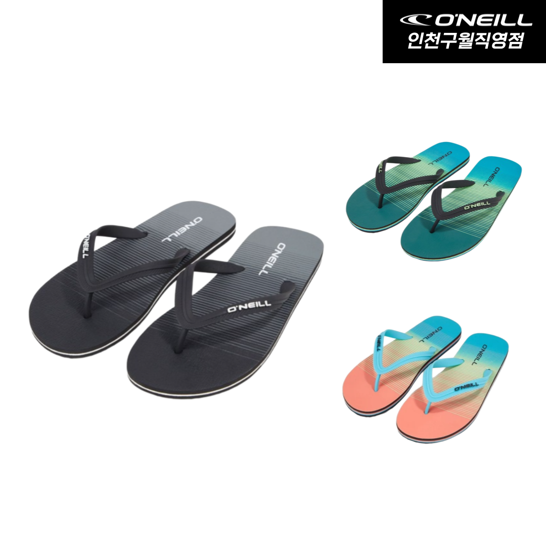 오닐 남성 쪼리 슬리퍼 프로파일 그래픽 OMSLNI406
