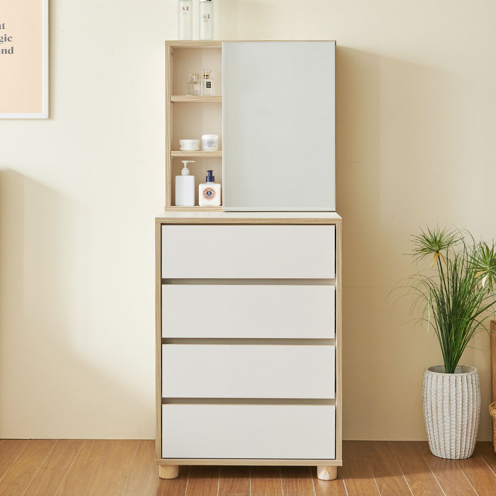 도리 화장대 거울 서랍장 학생 수납 600