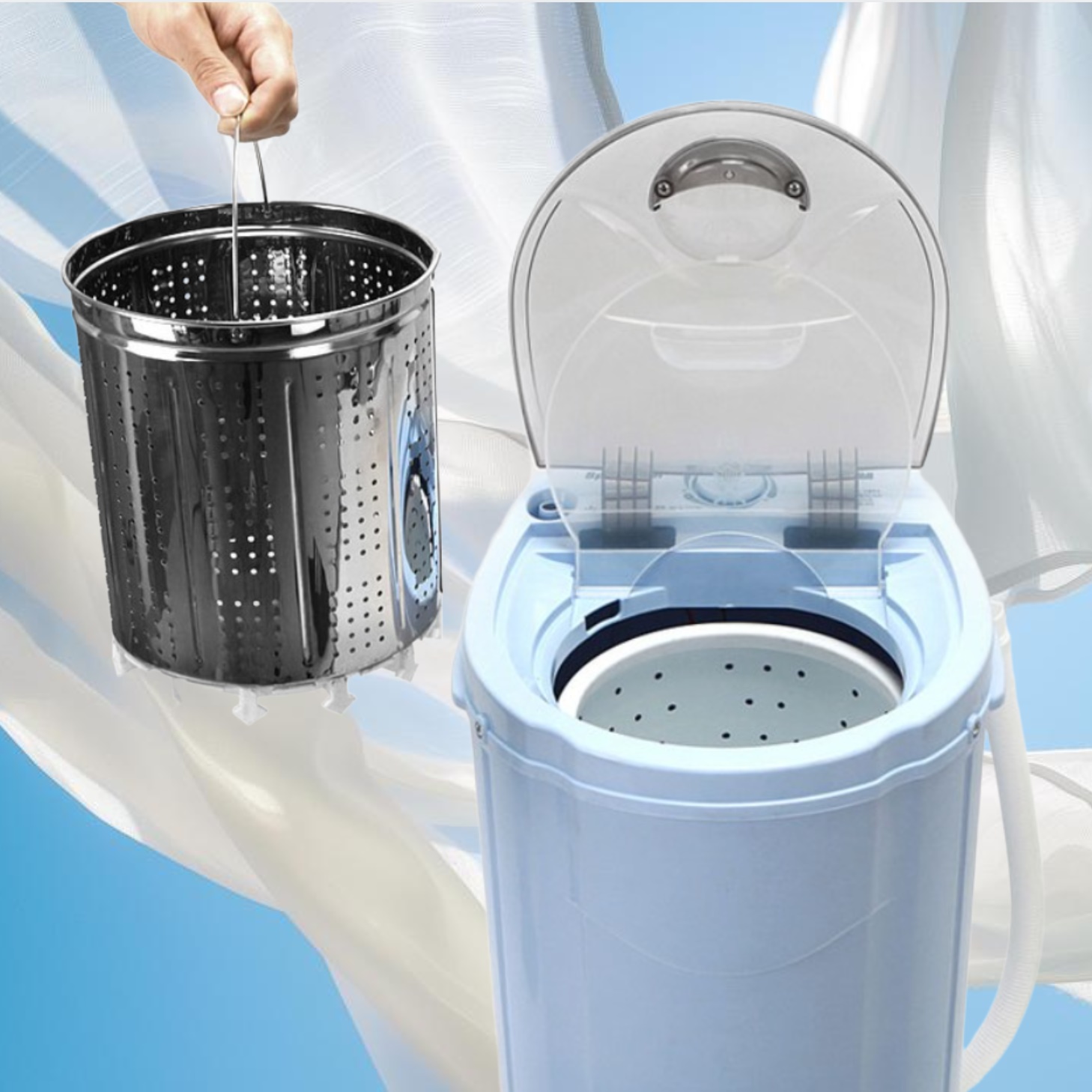 소형 탈수기 세차장 수영장 탈수기 목욕탕 수건 미니 업소용 탈수기