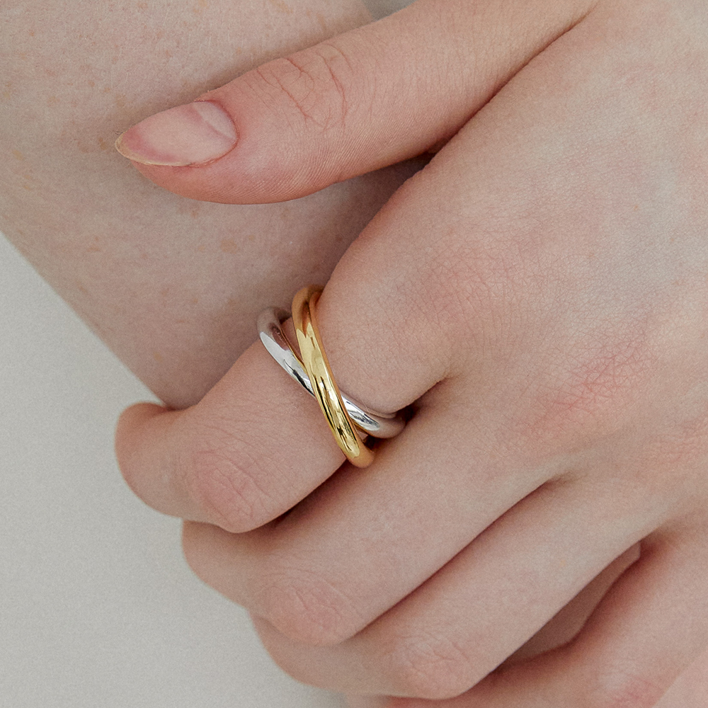 [바이이에르] Duella ring (Combi) BH7R56756CB - 상세 이미지 2