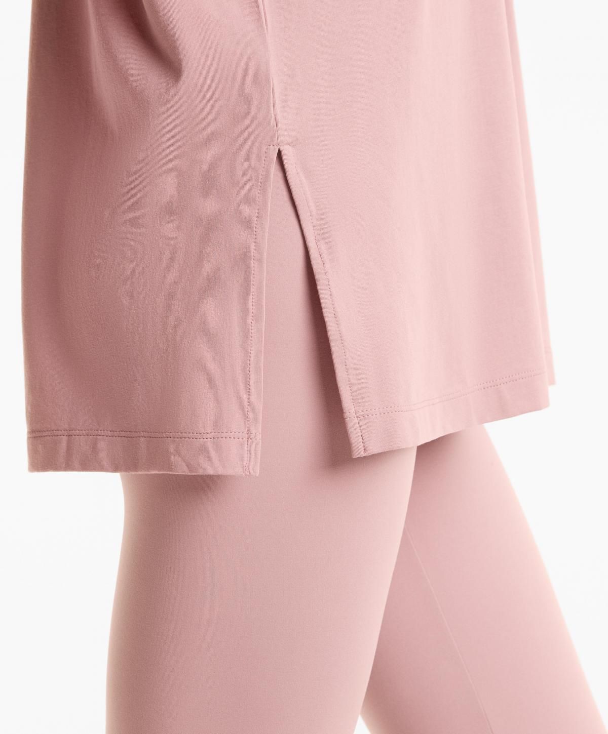 오이쇼 소프트터치 코튼블렌드 반팔 티셔츠 0247/378 WASHEDROSE - 상세 이미지 5
