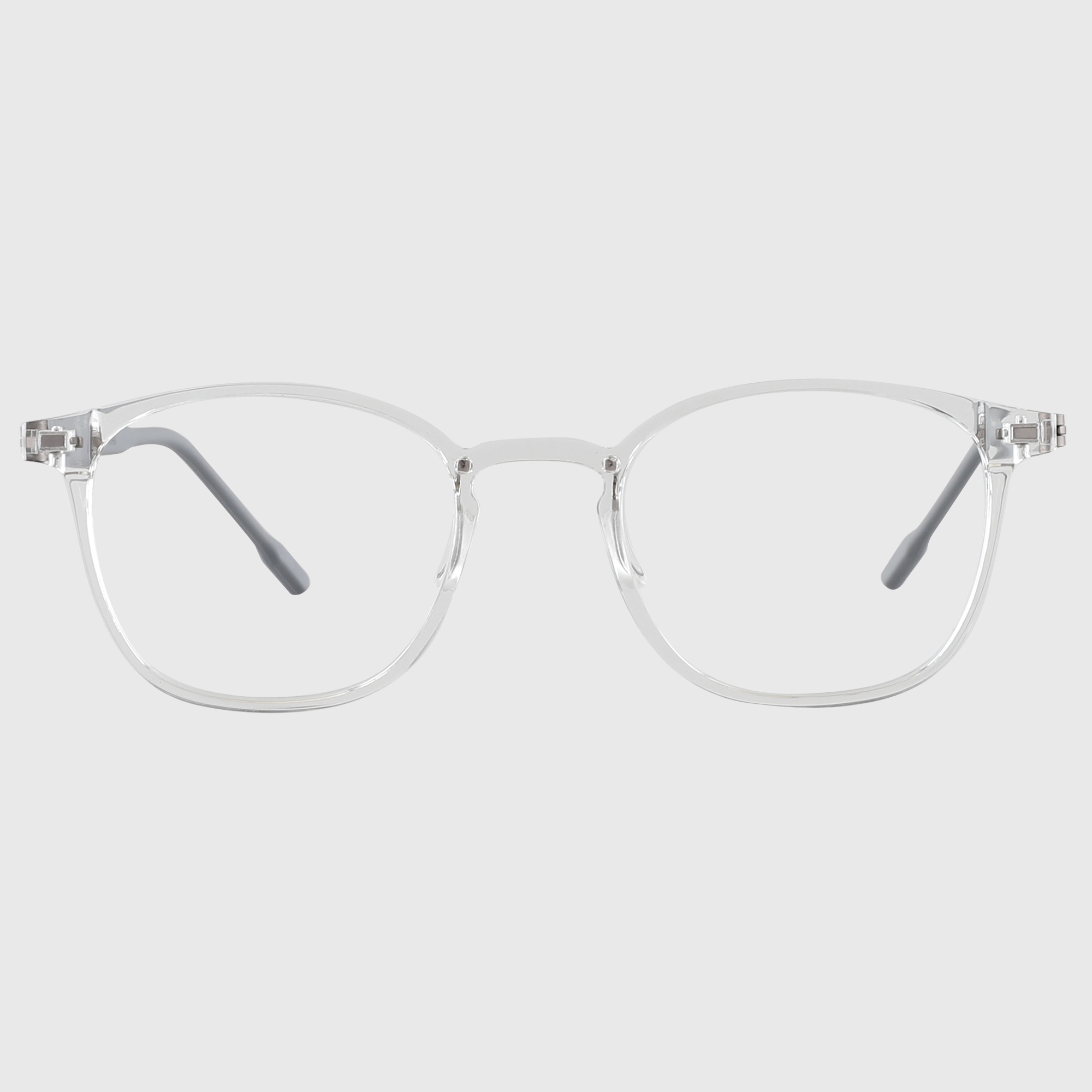 국산 남자 여자 무나사 신소재 가벼운 투명 뿔테 안경테 사각 원형 다각형 블루라이트차단