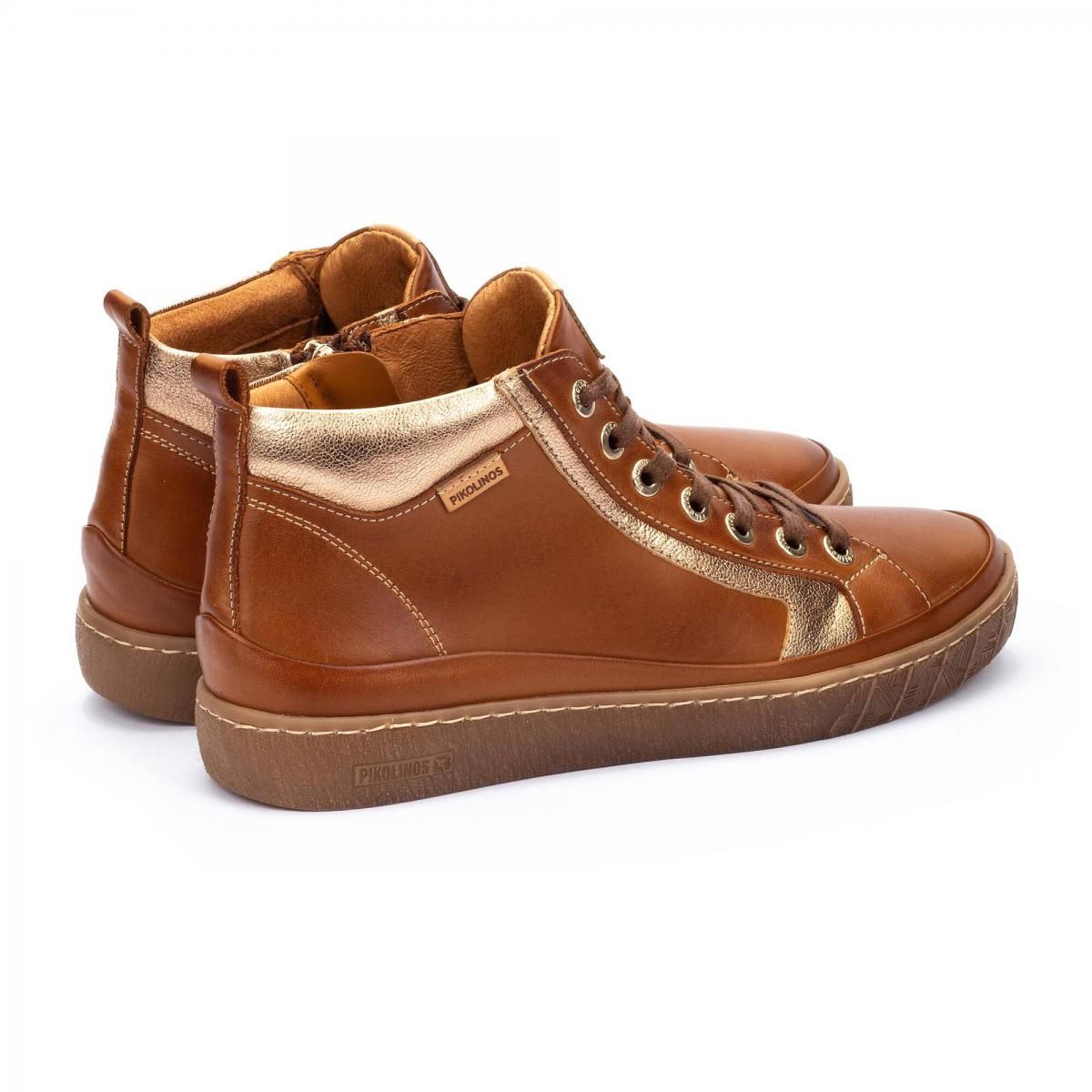 피콜리노스 컴포트 하이탑 스니커즈 LANZAROTE W7B-8692C1 BRANDY - 상세 이미지 4