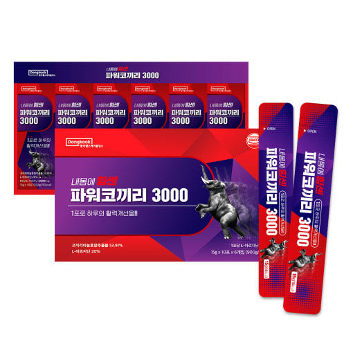 동국헬스케어 코끼리마늘 농축액 파워 코끼리 3000 아르기닌 3000mg 60포, 1개 - 상세 이미지 2