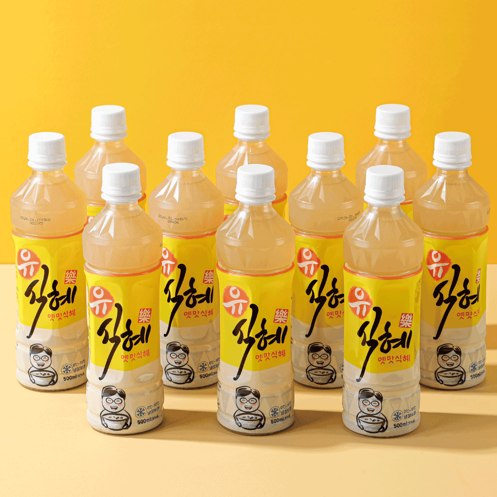 유식혜 군산 혜미 엿기름 전통 수제 식혜 500ml, 10개 - 상세 이미지 2