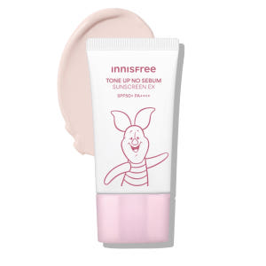 [더블구성] 이니스프리 톤업 노세범 선스크린 SPF50+ PA4+ 곰돌이... 솔직 후기 | 피부 타입별 분석 - 상품 이미지 2