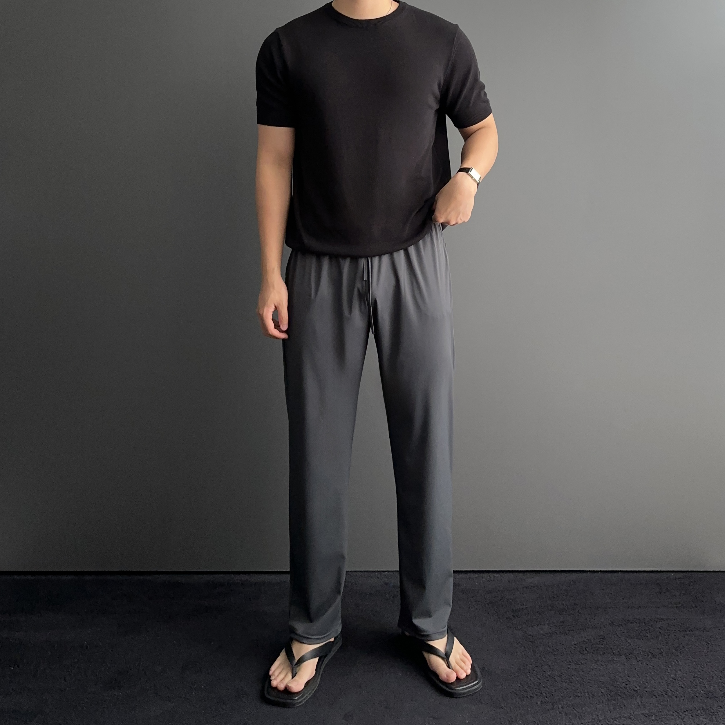 1+1 냉장고바지남성 남자냉장고바지 남자통바지 - 상세 이미지 4