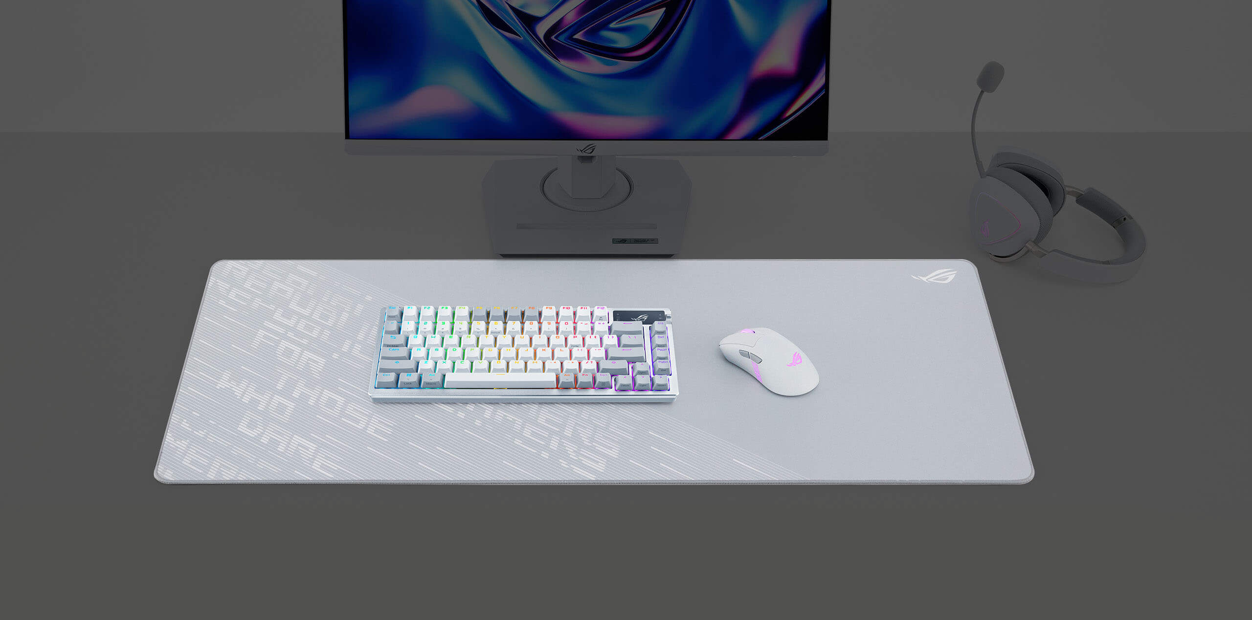 [이벤트] ROG SCABBARD II ARCTIC GRAY XXL 마우스패드 - 상세 이미지 2
