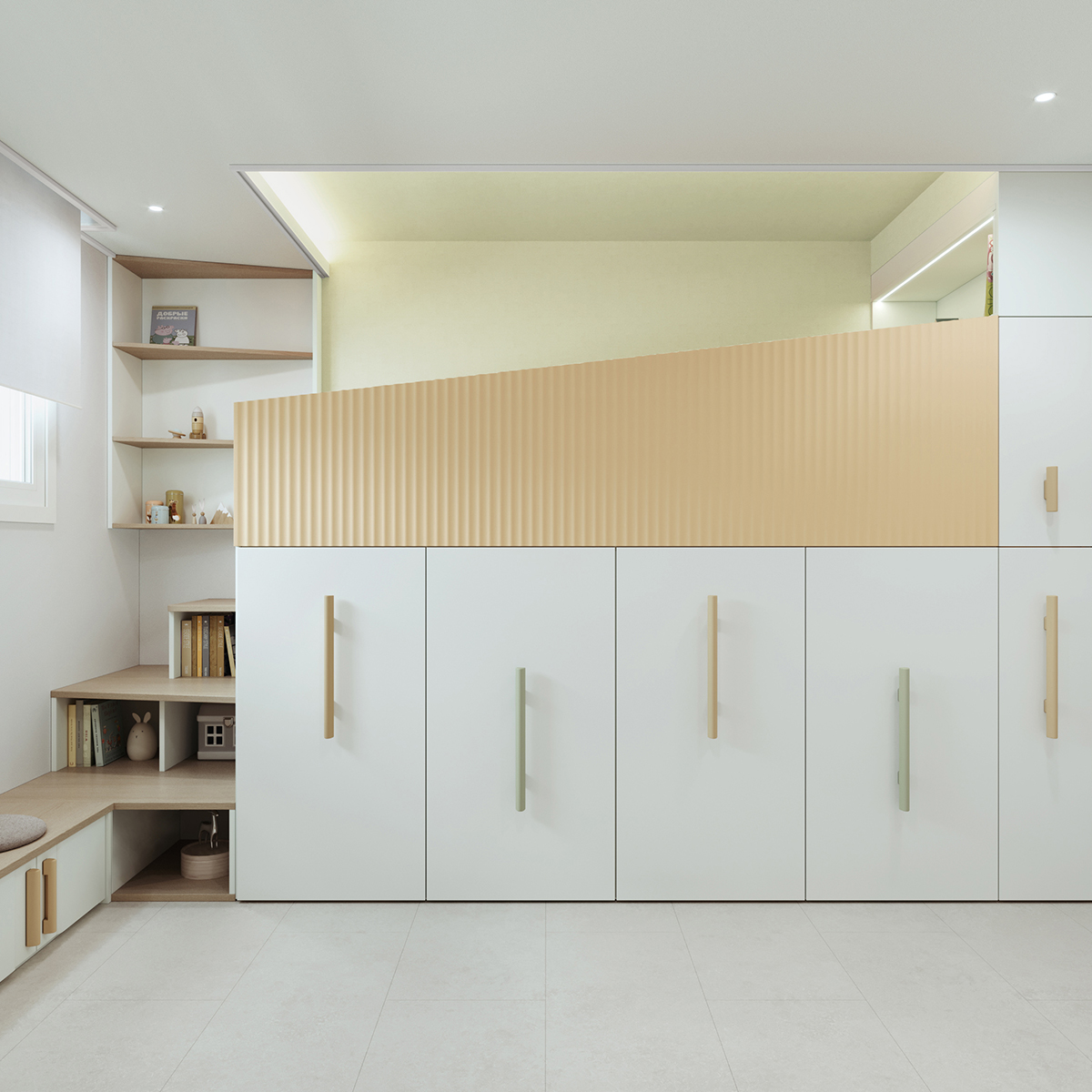 리바트집테리어 THE ROOM 초등 벙커침대