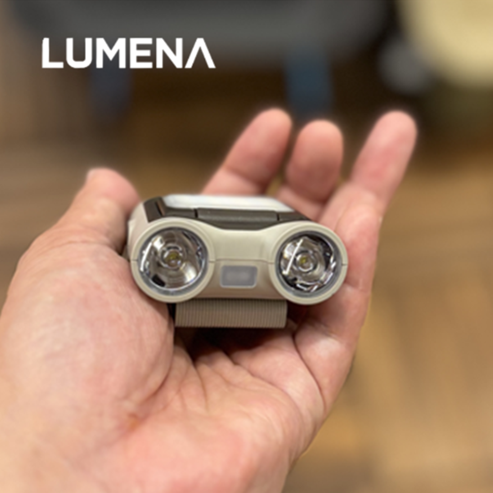 루메나 헤드랜턴 캡라이트 X3 감성 캠핑 랜턴 조명 LED 백패킹 등산 미니 모자 랜턴