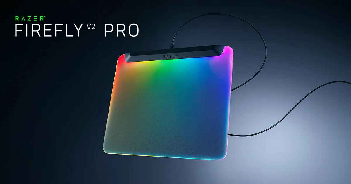 [국내정발] 레이저 파이어플라이 V2 PRO RGB 마우스패드 블랙 - 상세 이미지 2