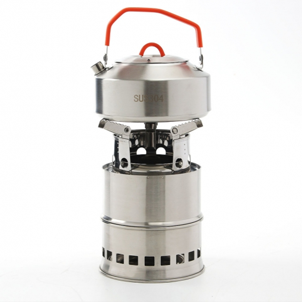 스텐 캠핑주전자 스토브세트 304 스텐 백패킹 주전자 1L