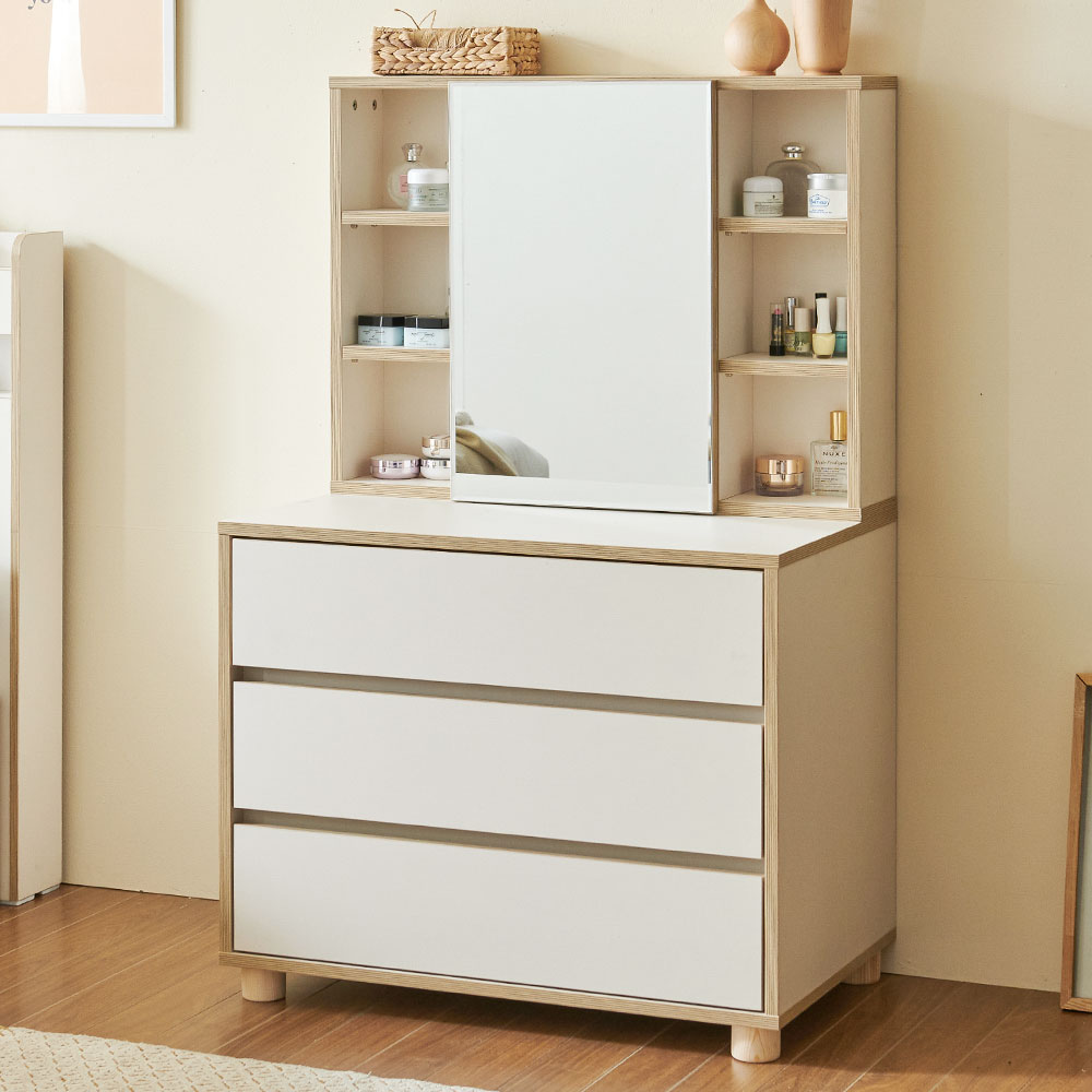 도리 600 화장대 수납 3단 서랍장