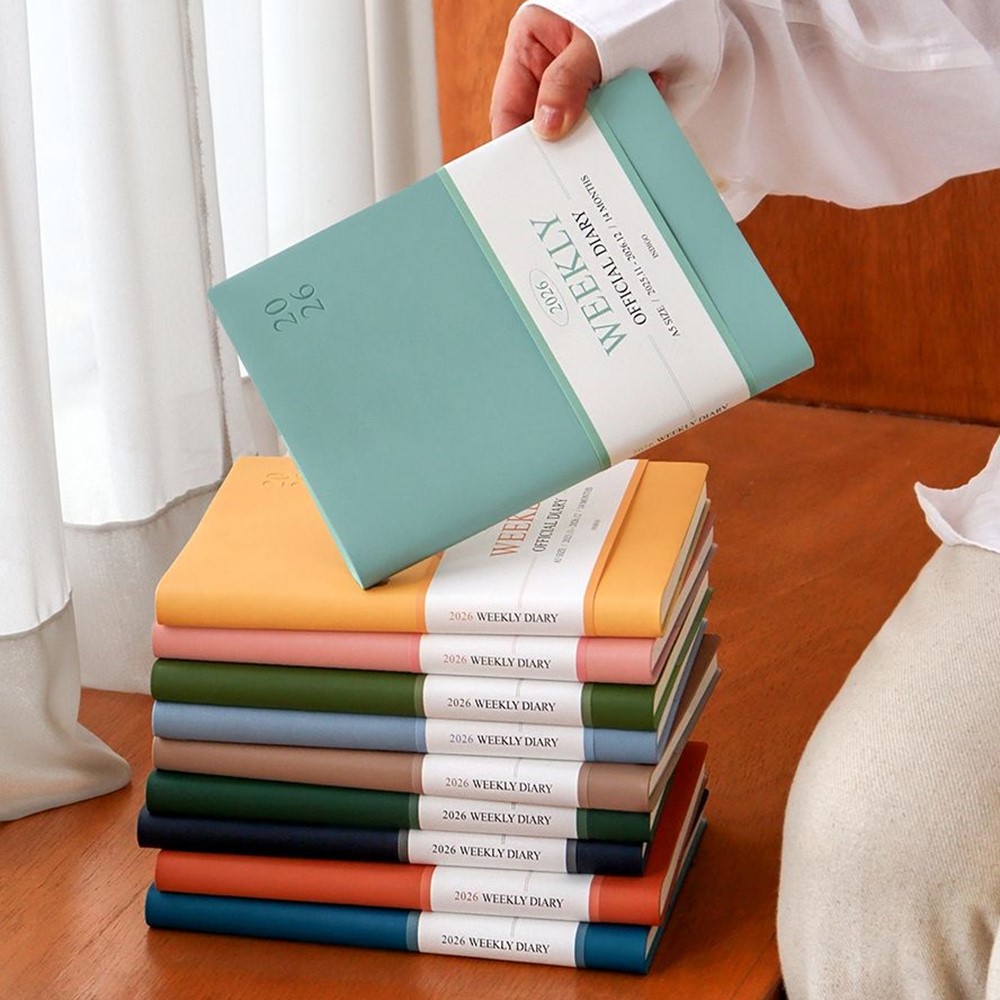 2026 다이어리 위클리 A5 2026년 교무수첩 직장인 업무수첩 26년 주간 오피셜 인디고 상세 이미지 5