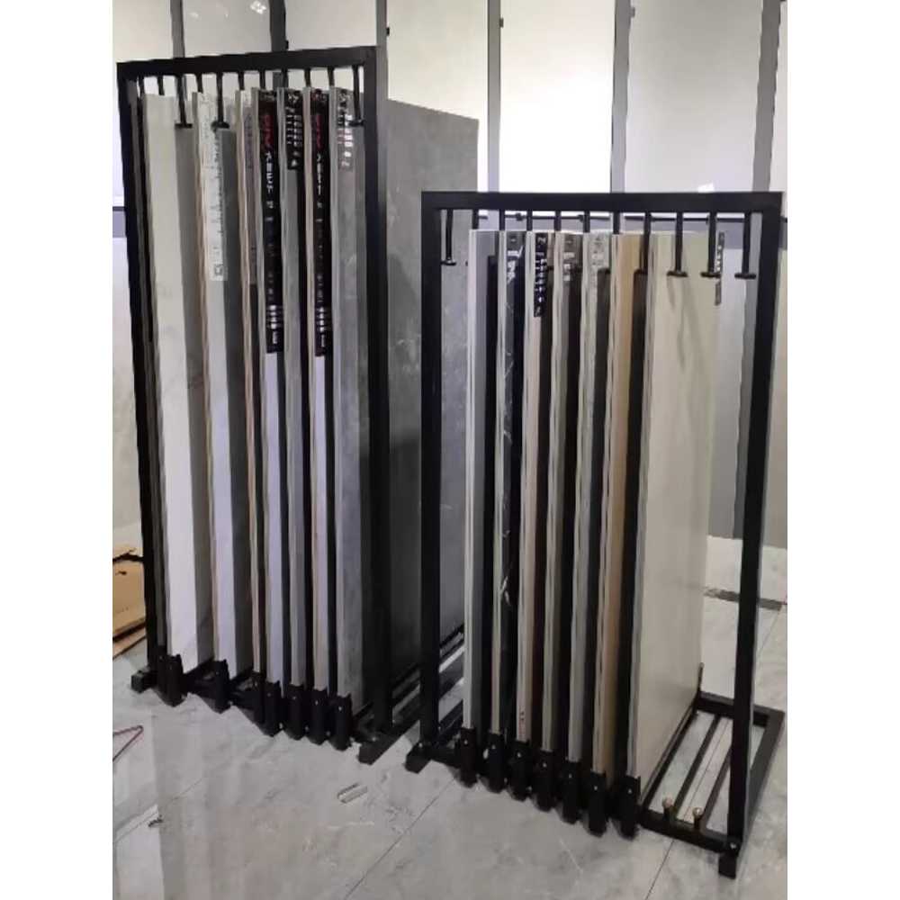 건축 자재 타일 진열대 벽 바닥 매장 스탠드 전시대 800x800mm (20개 보관) - 상세 이미지 2