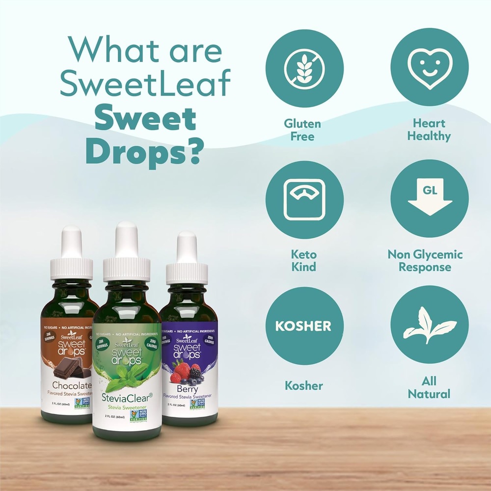 SweetLeaf 스윗리프 스테비아 액상 120ml 1팩 이미지 7