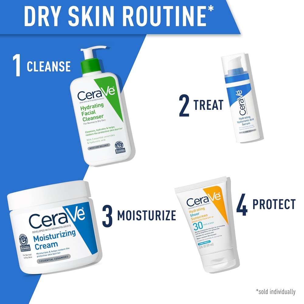 CeraVe 세라베 보습 크림 건성피부 바디로션 539g 이미지 6