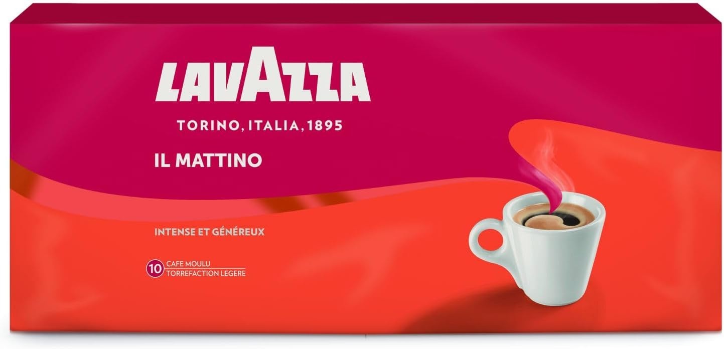 Lavazza 라바짜 일 마티노 에스프레소 분쇄커피 4개입 250g - 상품 이미지