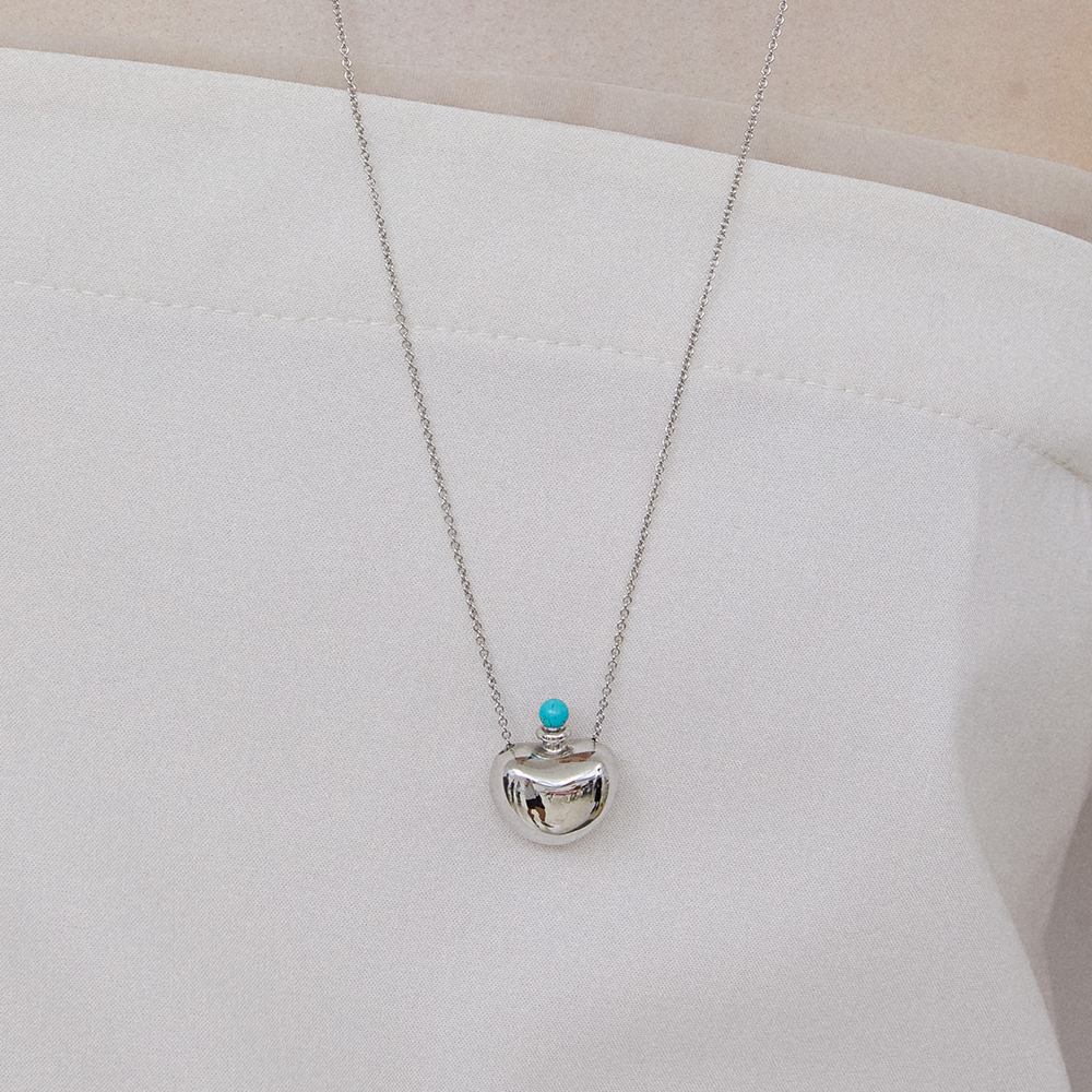 [바이이에르] Perfume love necklace (Silver) BH7N56764WB700 - 상세 이미지 3