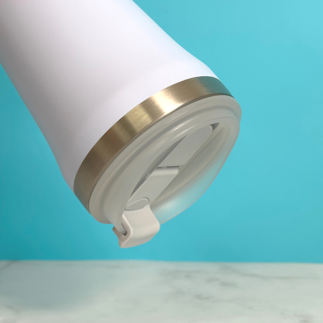 해밀로 핏락 밀폐형 소형 텀블러 얼죽아 스텐 보온 보냉 355ml, 스카이블루, 1개 - 상세 이미지 5