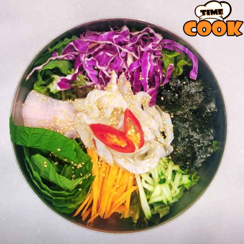 [타임쿡] 도다리 물회 밀키트 565g 1-2인분 부산맛집 백년가게 조씨집 모든재료 국내산 - 상품 이미지