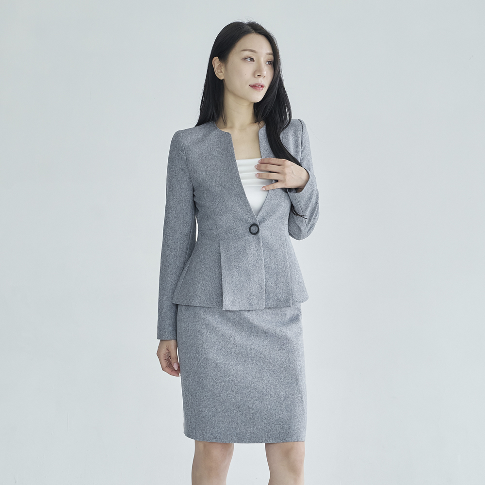 여성세미정장 여성봄정장 경력직면접복장 [링] - 상세 이미지 3