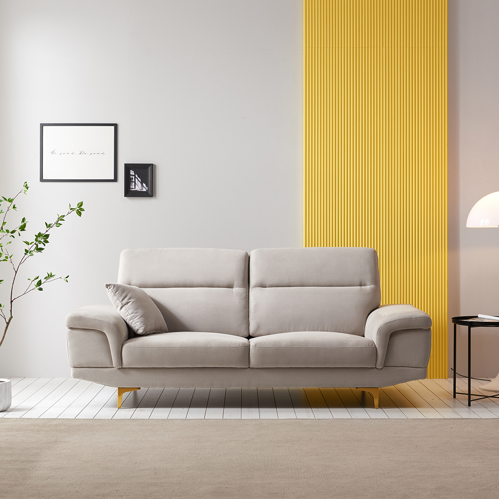 서광퍼니처 디첸 아쿠아텍스 이지클린 패브릭 3인용 소파 sk