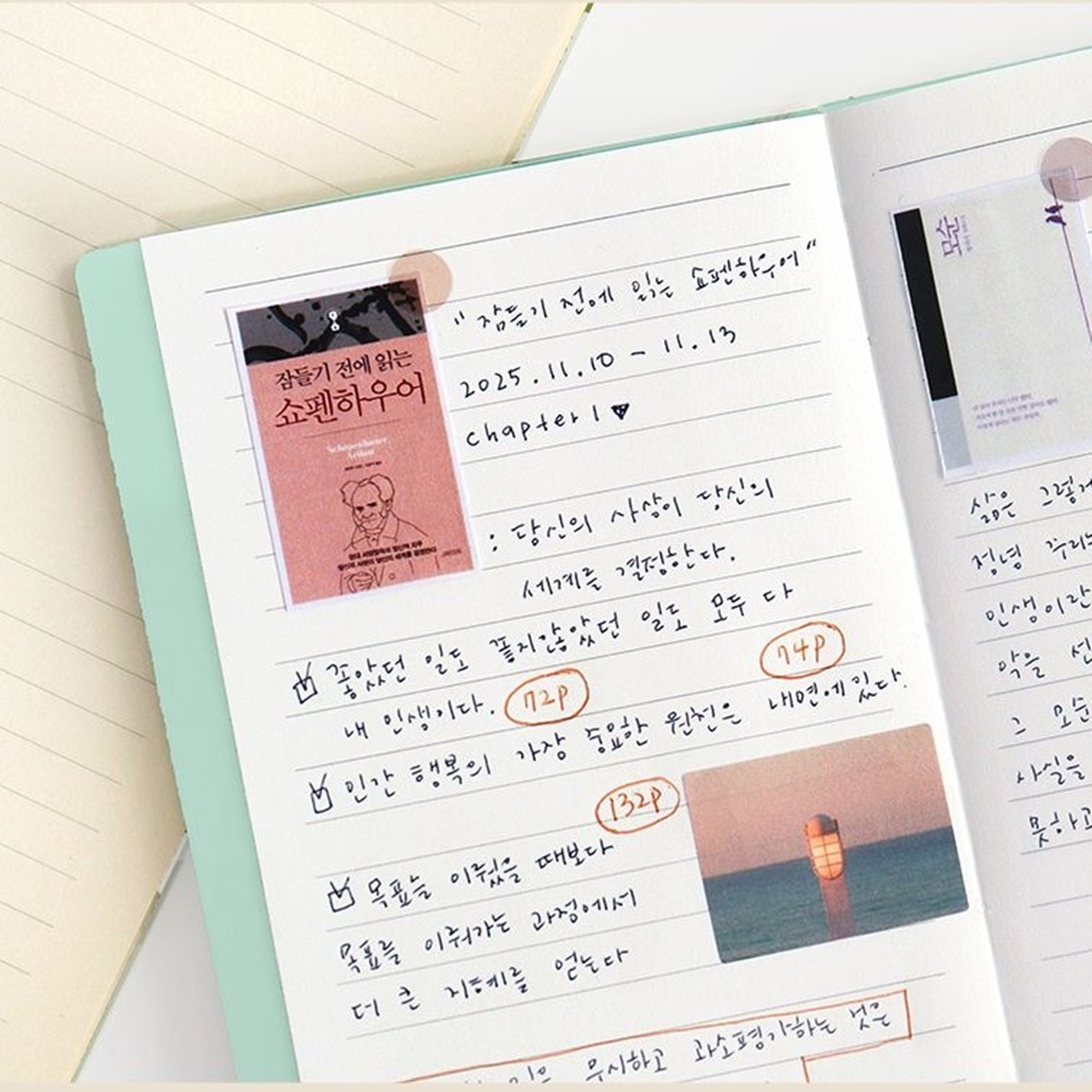 2026 미니 다이어리 2026년 핸디 다이어리 업무 수첩 26년 먼슬리 월간 상세 이미지 6