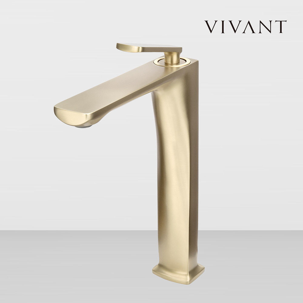 비반트 VIVANT 탑세면수전 RA340L MG메트그레이 골드 고급욕실 수도꼭지 교체리폼 - 상세 이미지 2