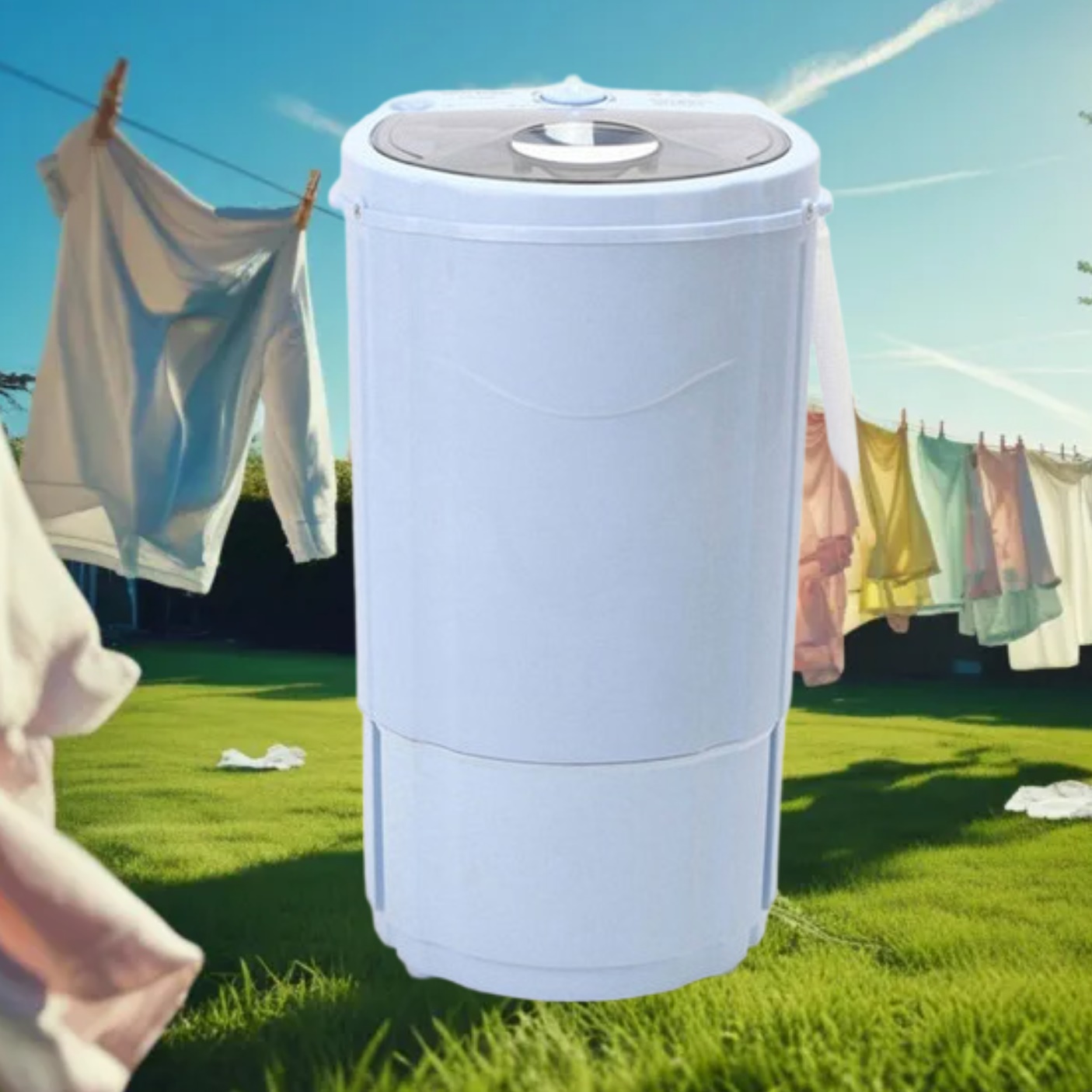 미니 스텐 의류 탈수기 세차장 헬스장 영업용 탈수기 빨래 탈수기