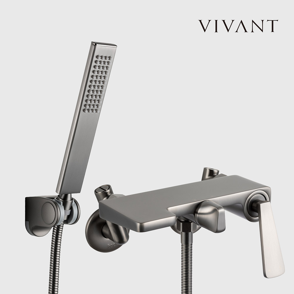 VIVANT 비반트 샤워기 RA600 MG메트그레이 골드 욕실욕조 화장실 수도수전 - 상품 이미지