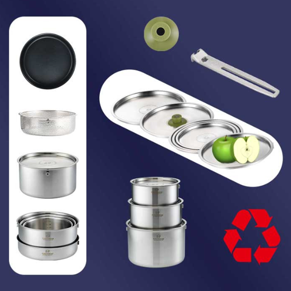 포켓드림 코펠 ProH 21개 구성품