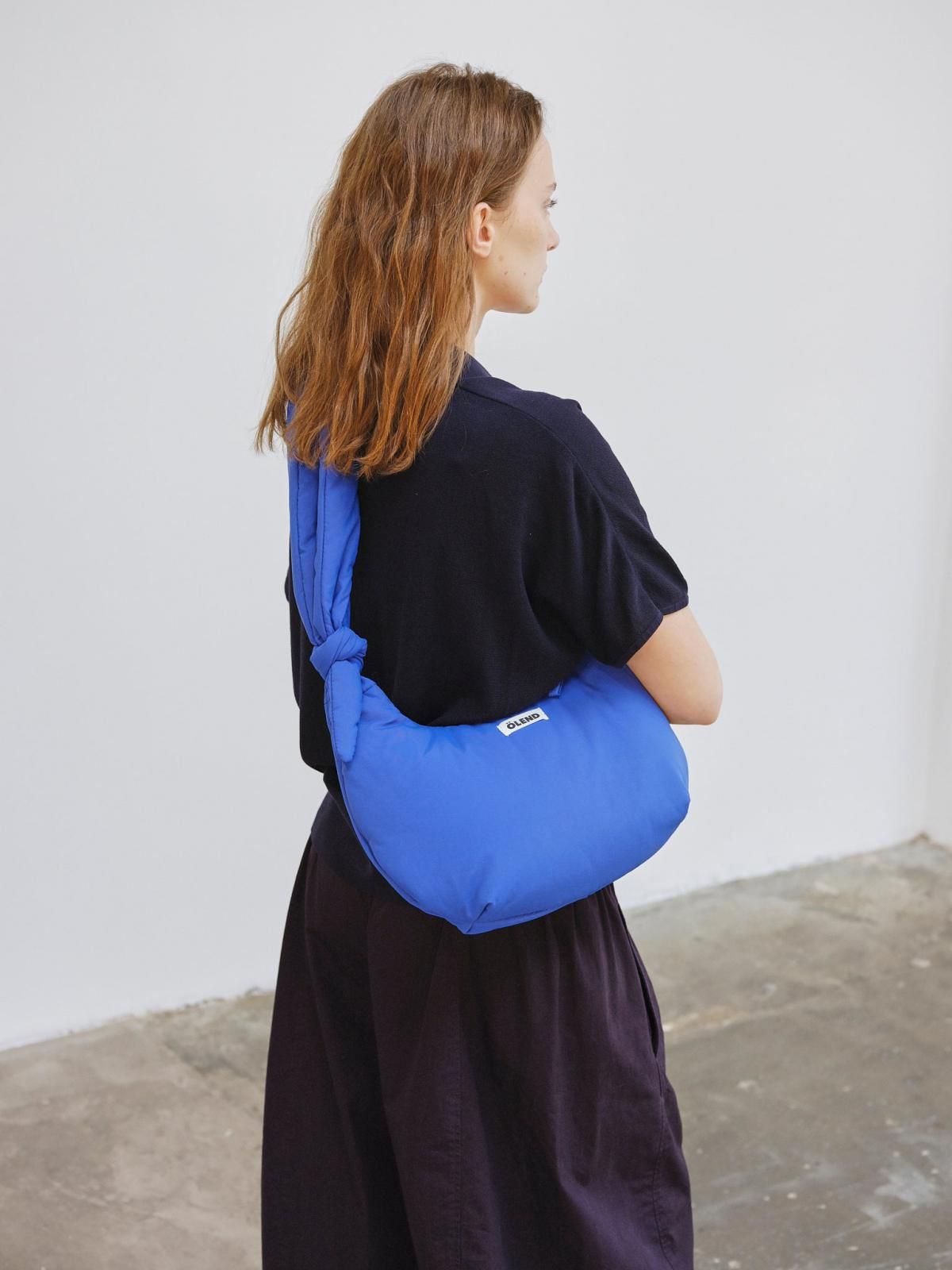 올랜드 블루 소프트 카프리 호보백 55315583271247 COBALT BLUE - 상세 이미지 5