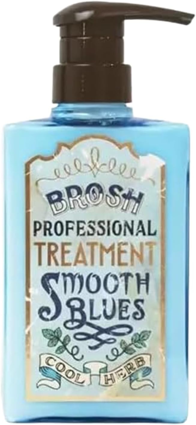 브로쉬 쿨 블루 트리트먼트 400ml 남성용 지성용 두피 - 상품 이미지
