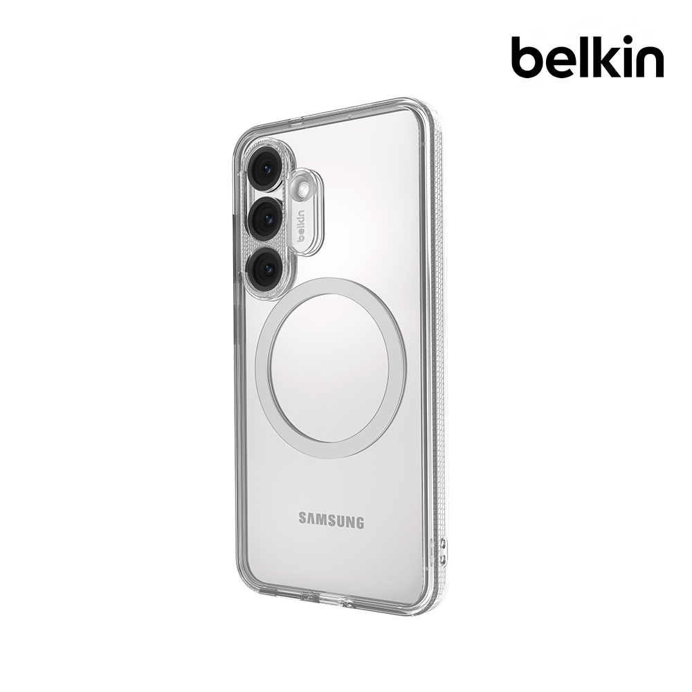벨킨 갤럭시 S25 Qi2 맥세이프 마그네틱 투명 케이스 MSB001 변색방지 제품 이미지