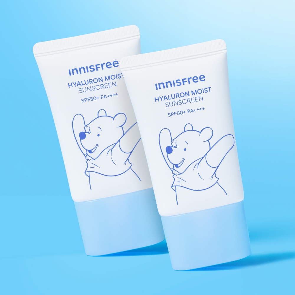 [더블구성] 이니스프리 히알루론 수분 선크림 SPF50+ PA4+ 곰돌이 푸 에디션 50ml, 2개 - 상품 이미지